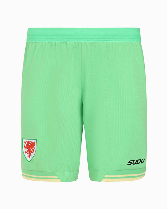 SUDU Shorts Wales SUDU 2026-27 Goalkeeper Short - Green - Adult