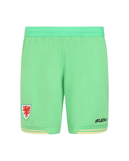 SUDU Shorts Wales SUDU 2026-27 Goalkeeper Short - Green - Junior