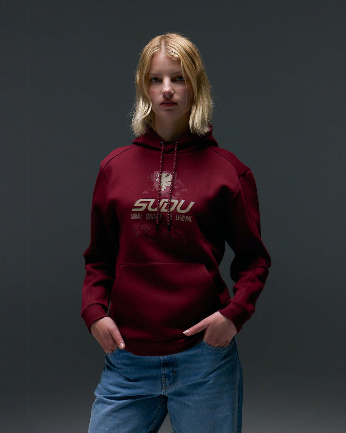 SUDU Hoodie Wales SUDU 2026-28 Players Home Travel Hoodie - Womens