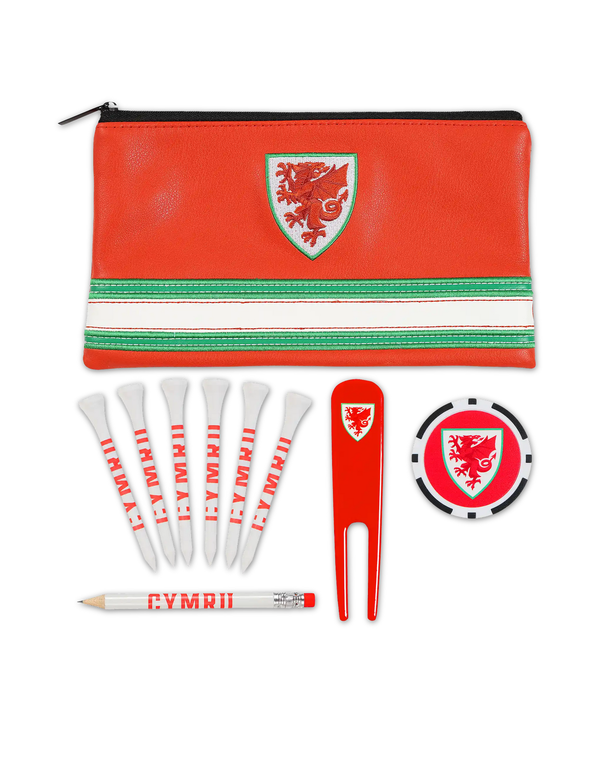 The Official Wales Football Store Golf Bag CADDI Players Bag