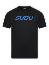 SUDU Short Sleeve T-Shirt SPT 01 Play Logo T-Shirt - Black