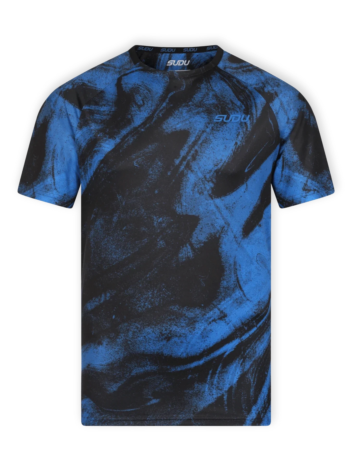 SUDU Short Sleeve T-Shirt SPT 01 Play T-Shirt - Black/Blue