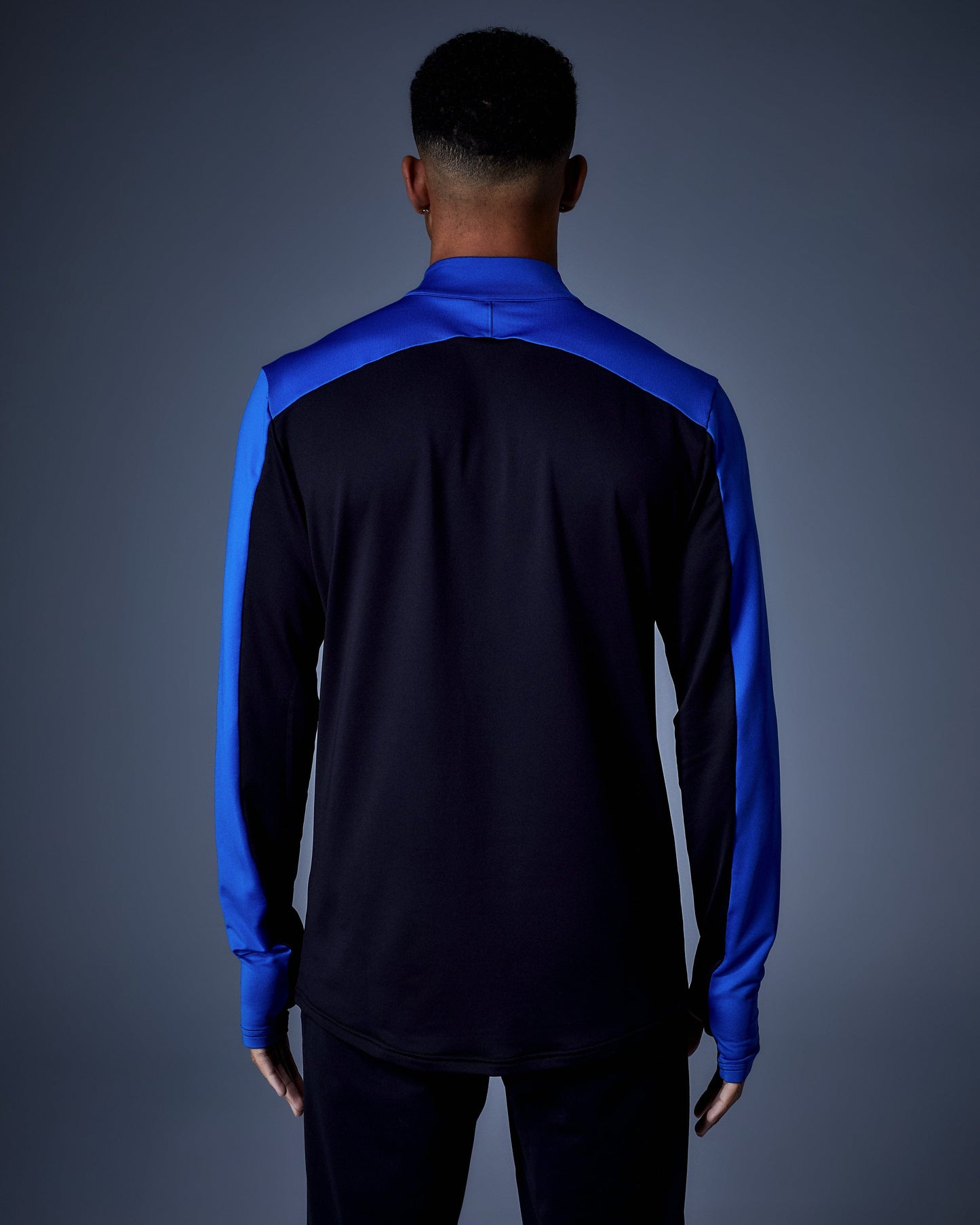 SUDU 1/4 Zip SPZ 01 Play 1/4 Zip - Blue/Black