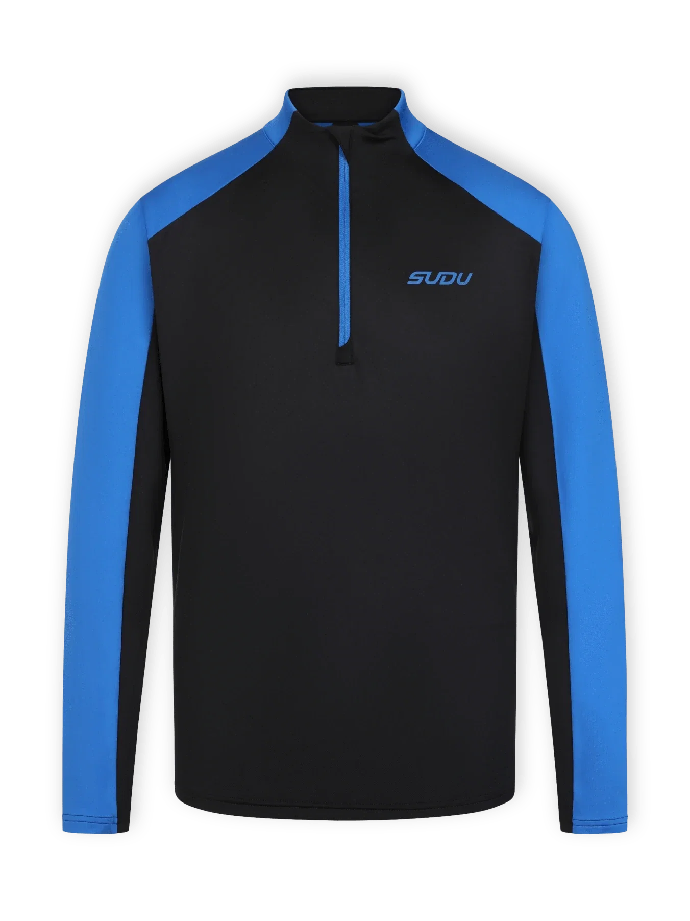 SUDU 1/4 Zip SPZ 01 Play 1/4 Zip - Blue/Black